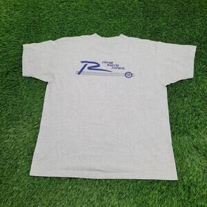 Vintage 90s Police Shirt XL 23x27 Gray